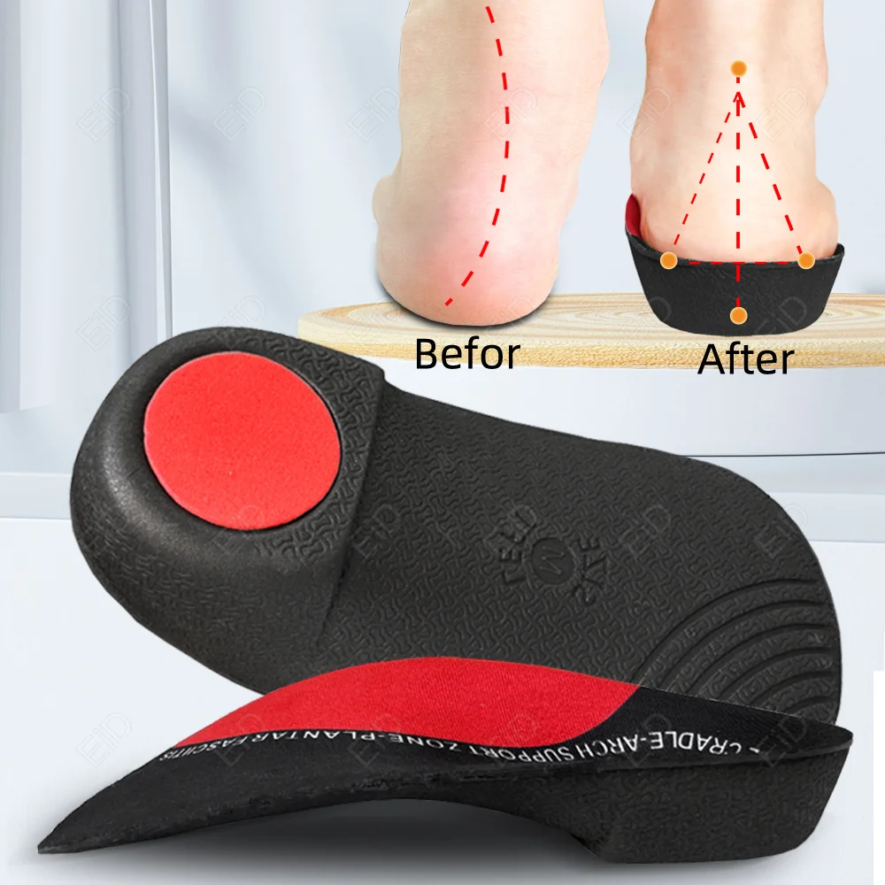 Orthotic for Severe Flat Foot Arch Support Plantar Fasciitis 3/4