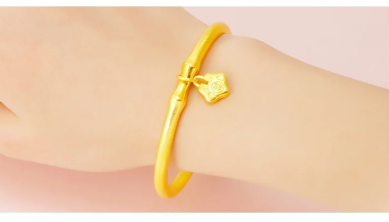 Gold Wedding Jewelry Opening Star Bracelet Bangle for Women Wedding Birthday Fine Gifts Bracelets Women's Jewelry