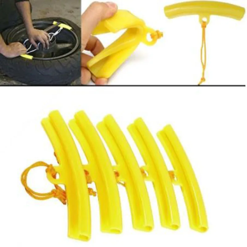 

5PCS Flexible Universal Mounting Tool Motorcycle Accessories Wheel Edge Easy Install Protection Tyre Rim Protector Change