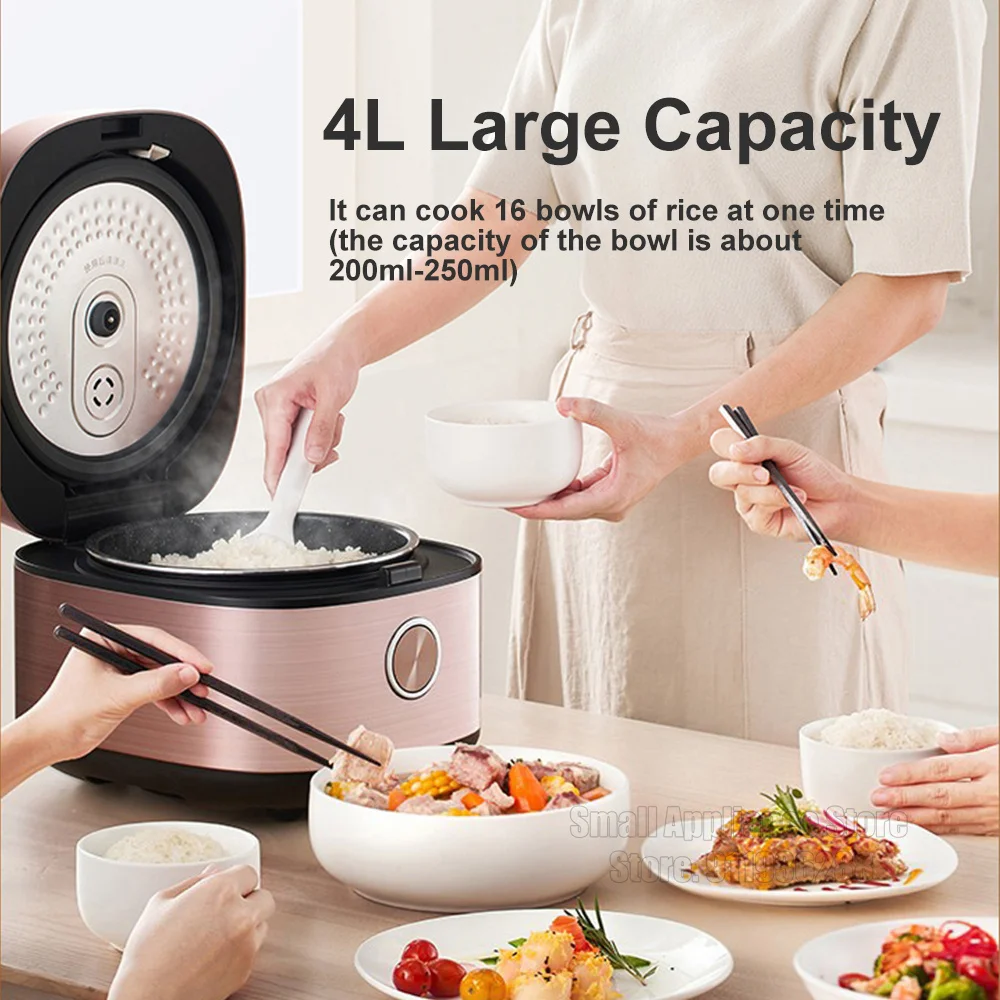 Midea Electric Rice Cooker 4L Multi-Function Household Non-Stick Cooking Electric Cooker Reservation Portable Kitchen Appliance 3