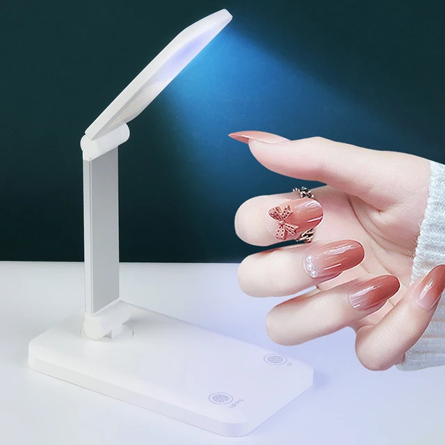 Lampe à ongles pliable lumière UV lampe à LED réglable rotatif