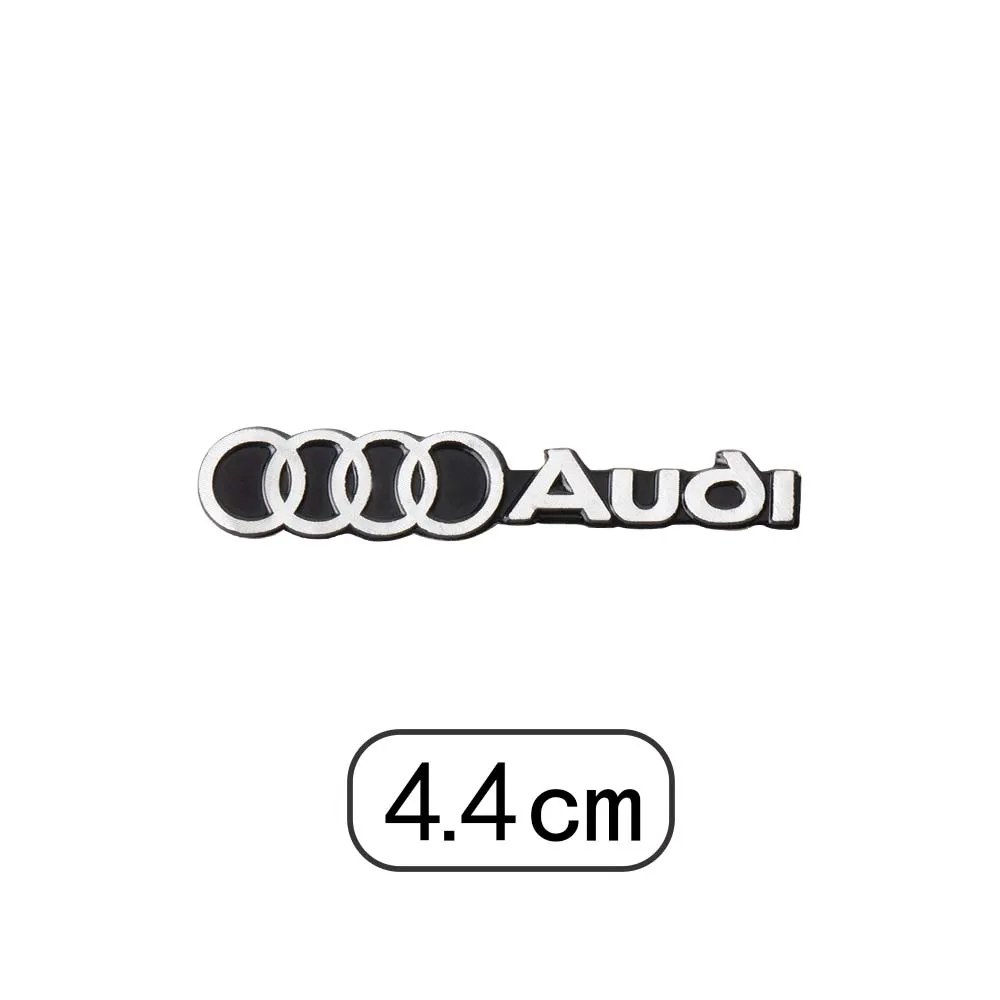 3D 금속 자동차 오디오 스티커 자동차 배지 엠블럼 장식 액세서리 (아우디 A4 B5 B6 B7 B8 B9 A3 8P 8V 8L A5 A6 C6 C5 C7 4F A1 용)