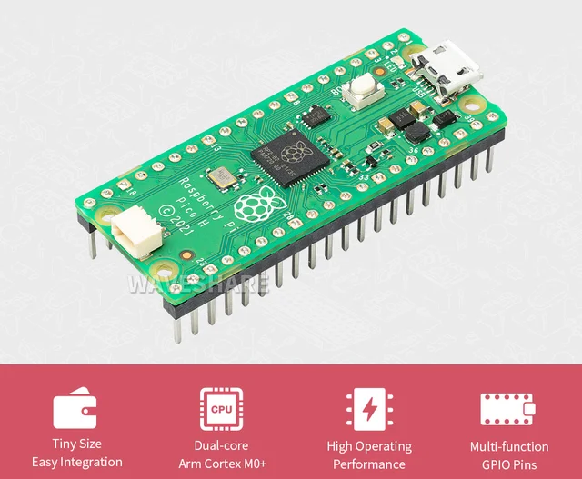 The Raspberry Pico Microcontroller: Hardware and GPIO Functions