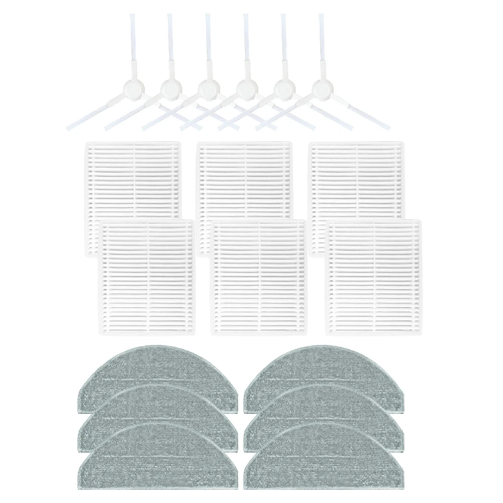 

For Xiaomi Robot Vacuum E10 E12 B112 Replacement Spare Parts Accessories Side Brush Hepa Filter Mop Cloth