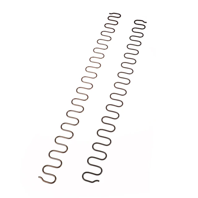 Molle Di Ricambio Per Divani E Sedie | Con Clip | Lunghezza 55 Cm (5 Molle + 10 Clip) - Foto 2