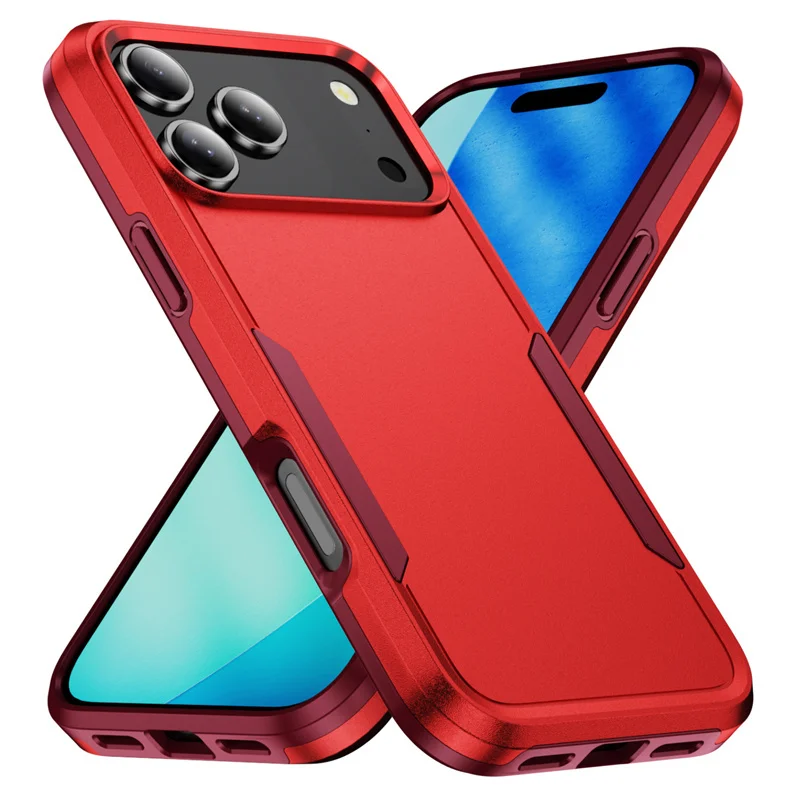Heavy Duty Shockproof Armor Case - Durable PC+TPU Protective Back Cover