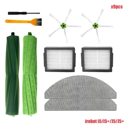 Enhanced Cleaning Accessory Kit: Roller Brush, Mop Cloth, and HEPA Filter (Set15)