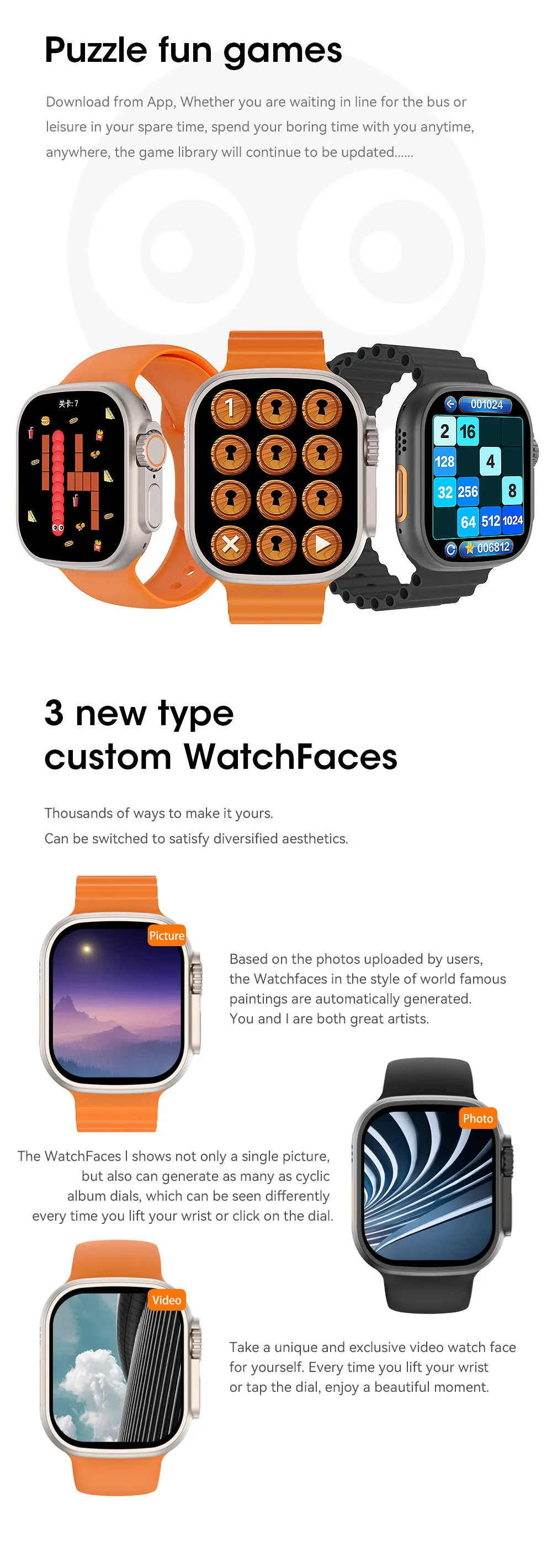  ȭ GPS IWO ø 8 SmartWatch 2020 Ʈ ġ Ʈ W68 + ÷ Ʈ 49mm W68 Ʈ  ƽ