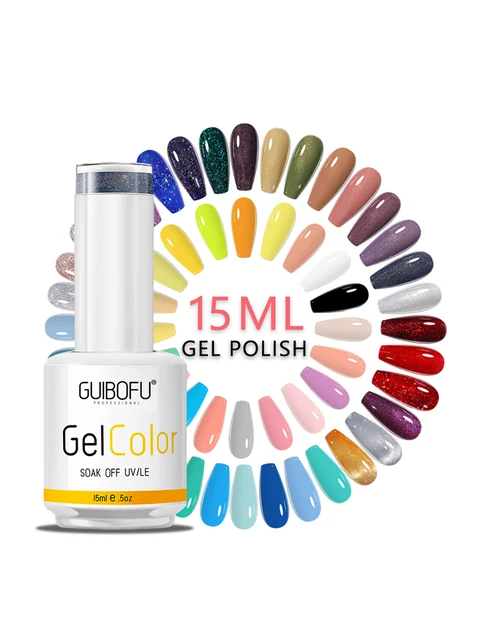 GUIBOFU ネイルカラー 15ml 120色