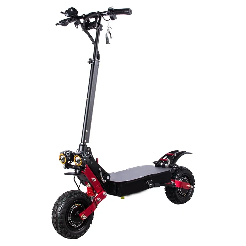 New X8 Professional Electric Scooter 3200W Dual Motor 60v30ah Battery 10 Inch Foldable Electric Scooter Adult Acrylic