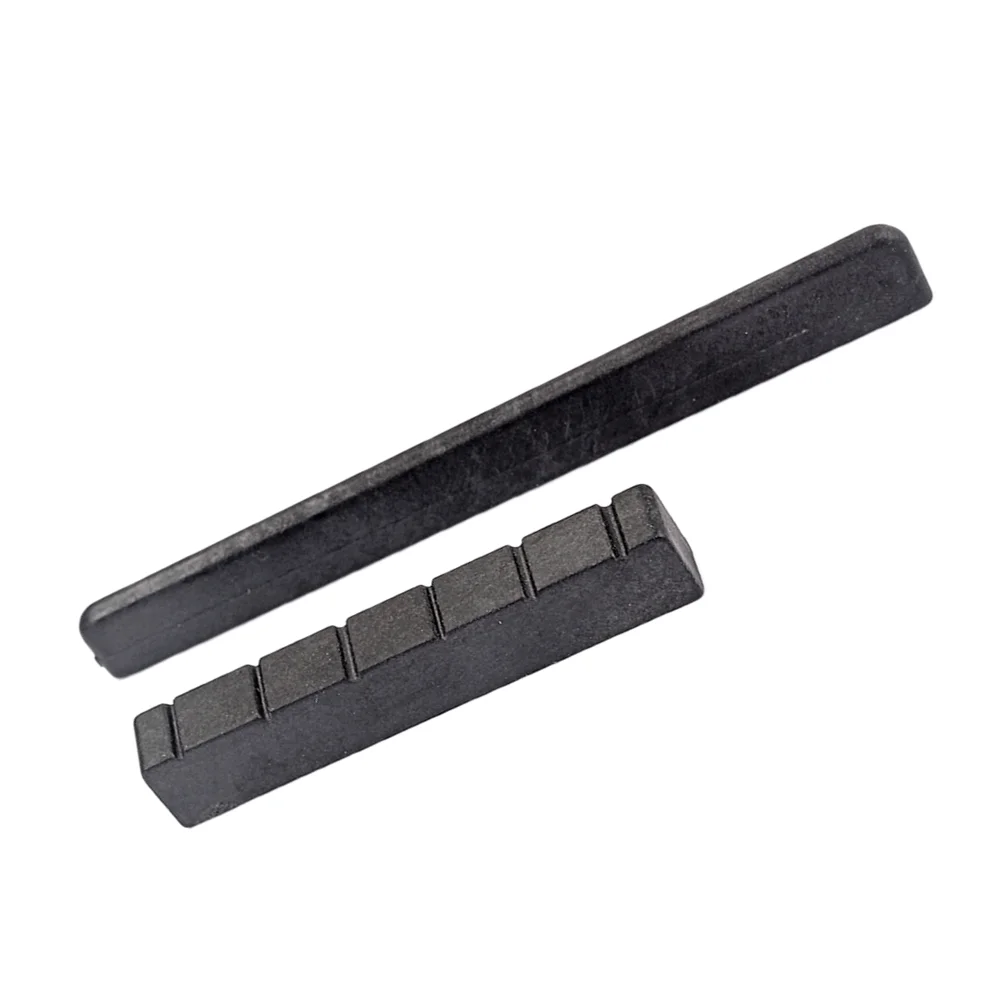 

Replacement Bridge Saddle and Nut Accessory for Classical Guitar (Black)