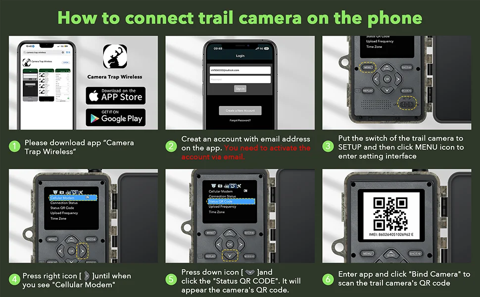 Cellular Trail Trail Cameras That Send Pics To Your Phone 4G LTE