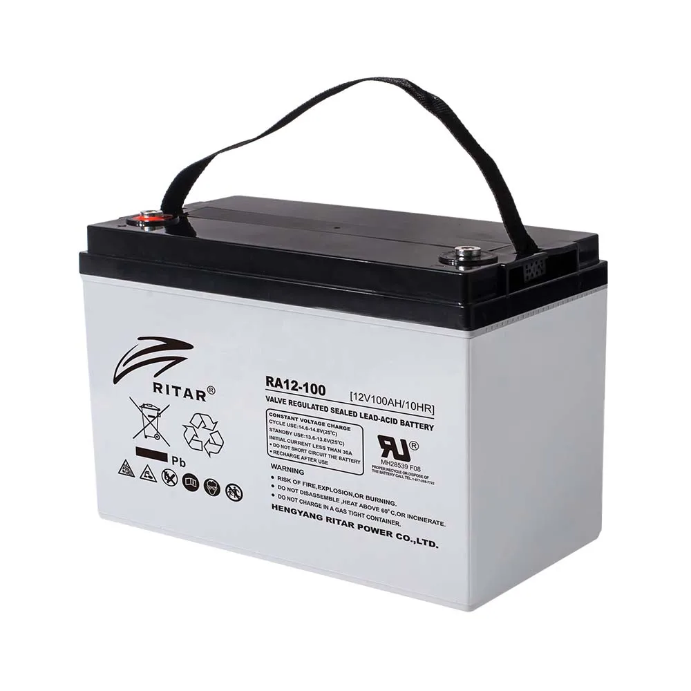 Ritar Ra 12V 100Ah 150Ah 200Ah Deep Cycle Agm Sealed Maintain Free Rohs Lead Acid Batteries