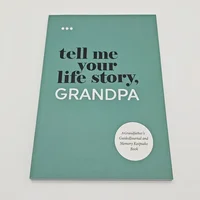 Family Story Recording Handbook Set - Tell Me Your Life Story Notepad Journal Notebook Planner Diary Notebooks Writing Pads 2