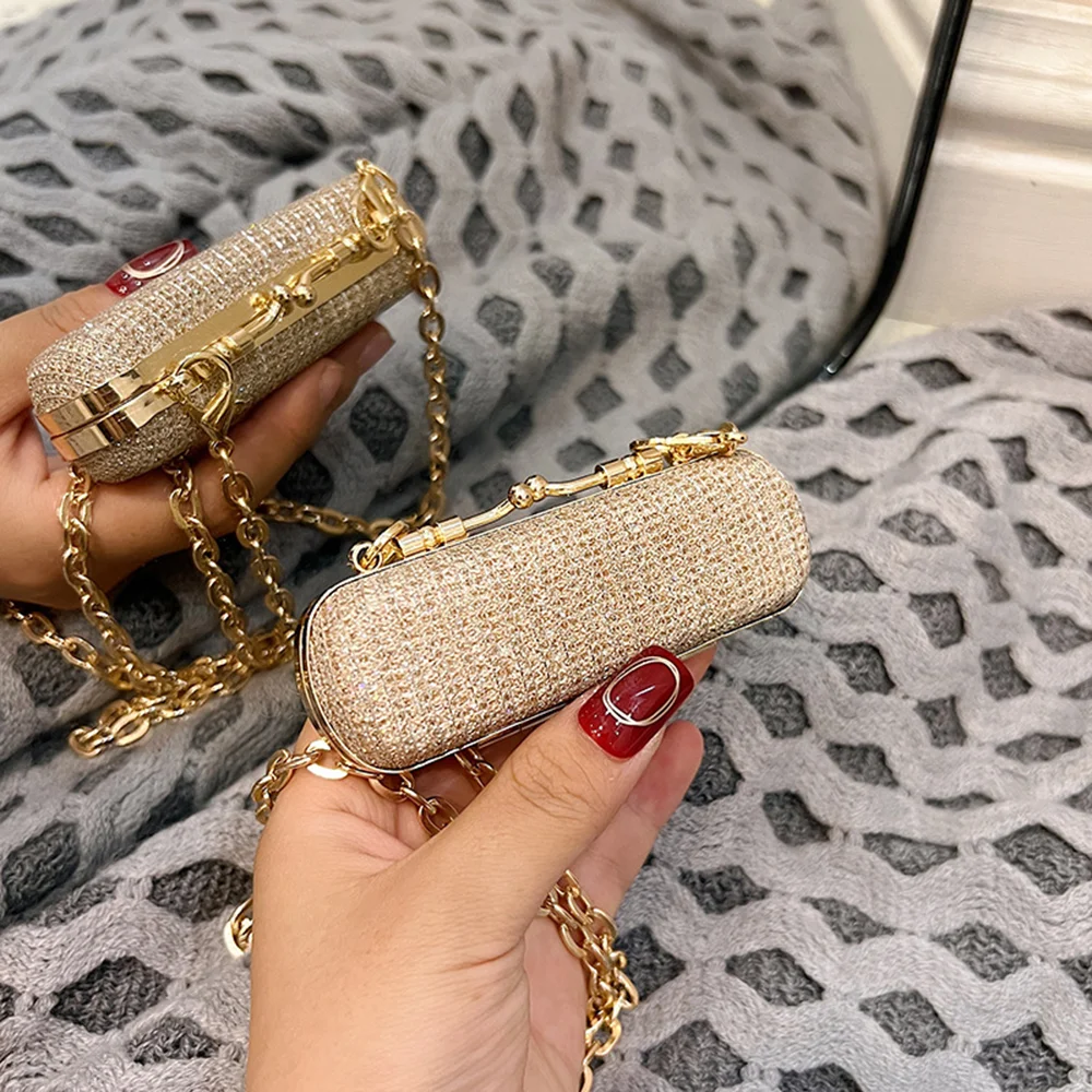 Trendy Personalized Evening Dinner Bag Lipstick Small Bag For Women Fashion Chain Bag For Girls Casual Versatile Female Bag 2024 3