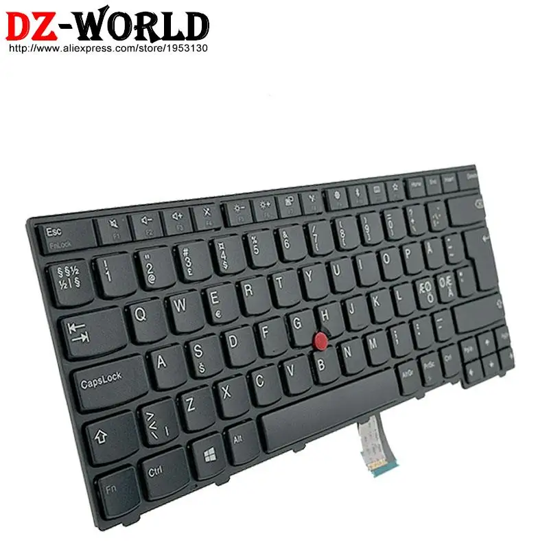 Ndc-teclado de Retroiluminação Nórdico para Lenovo Laptop Lenovo Thinkpad L440 L450 L460 T440 T440s T440p T450 T450s T460 01ax350 01ep101 01av284 - Imagem 4