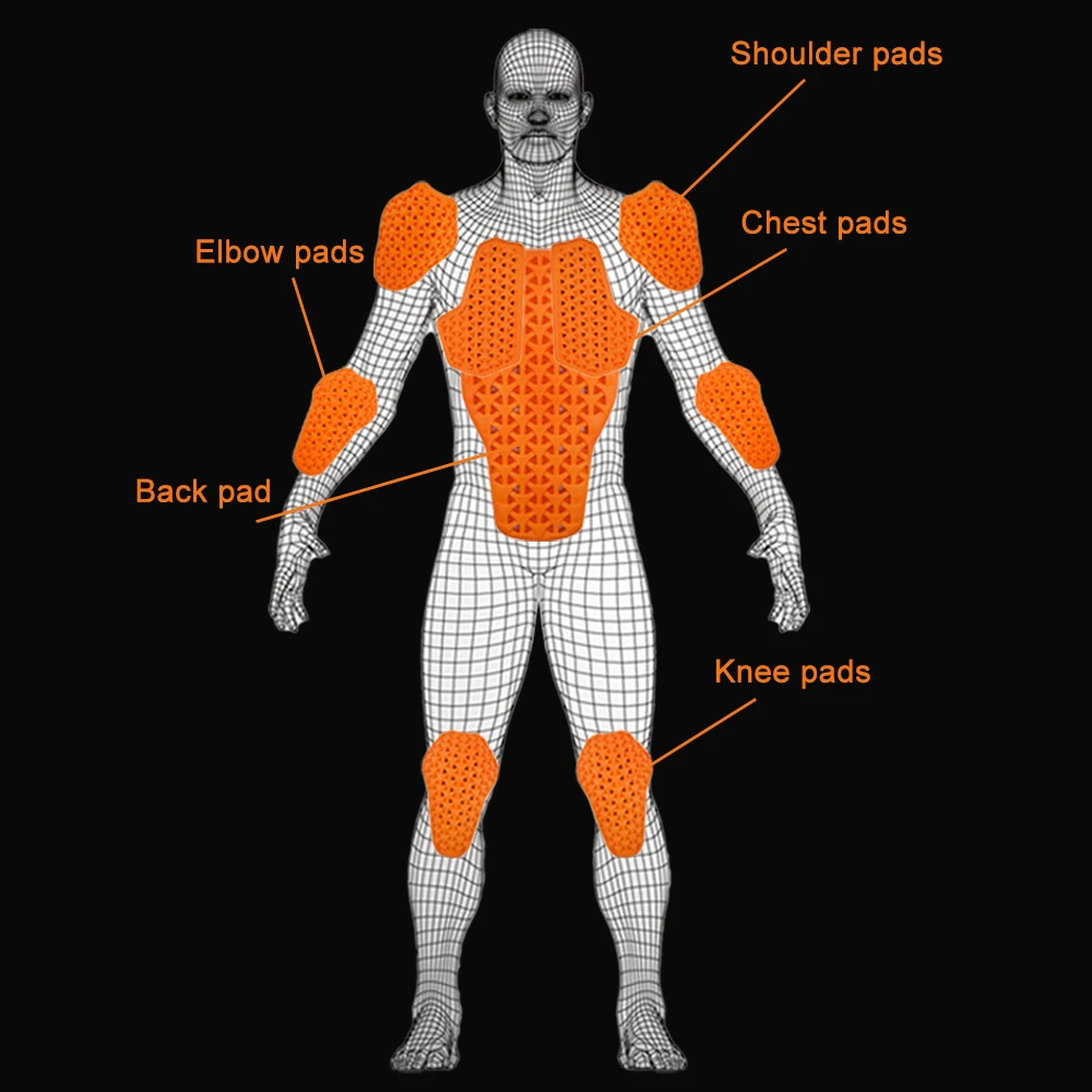 Motorcycle pants CE Level 2 Certified Motorcycle Pants Jeans Protective Gear Knee Hip Protection Motorbike Riding Protective Kneepads Thicken