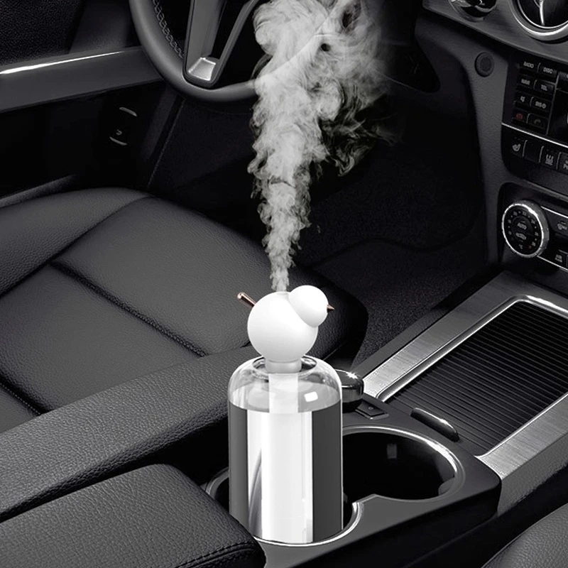 USB Air Humidifier LED Portable Silent Diffuser Car Purifier Aroma Diffuser Mist Maker For Home Office Humidification Detachable 3