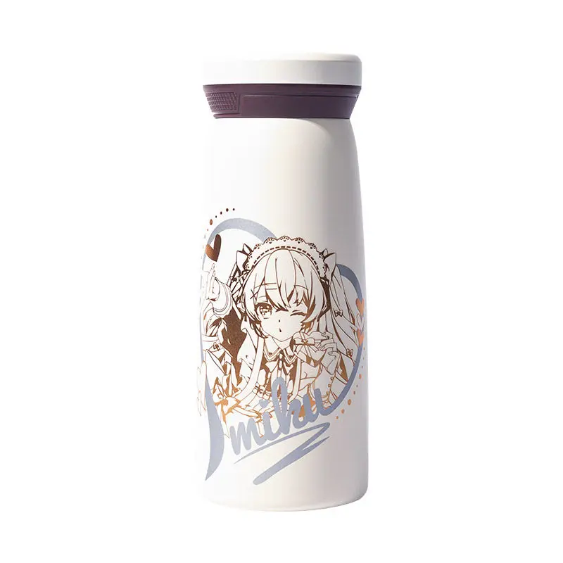

Hatsune Miku cartoon 304stainless steel thermos cup kawaii animation peripheral miku creative student cup gift for men and women