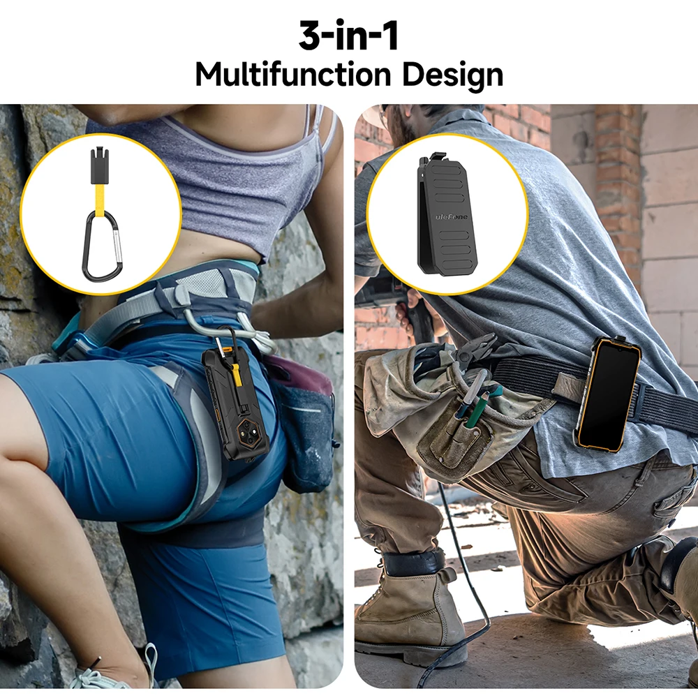 Ulefone Armor Case Shockproof Precise Cutouts Multifunctional Heavy Duty Protective Cover for RugKing 4 Pro