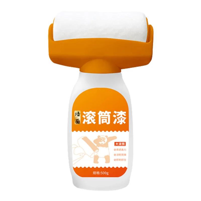 Description Picture 3 of item5PCS Antibacterial Wall Paint Roller Waterbased Repair Brush Painting For House Interior Wall Portable White Latex Paint Roller