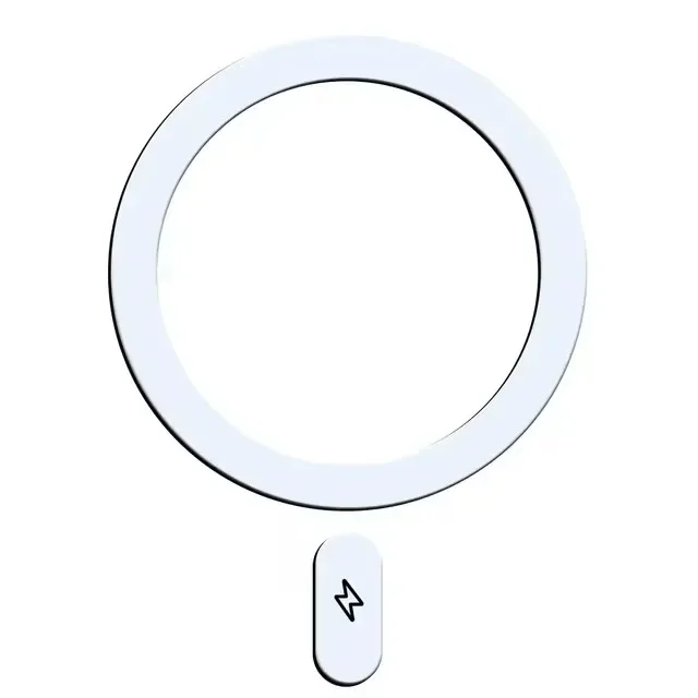 Set of Magnetic Metal Rings for Enhanced Wireless Charging