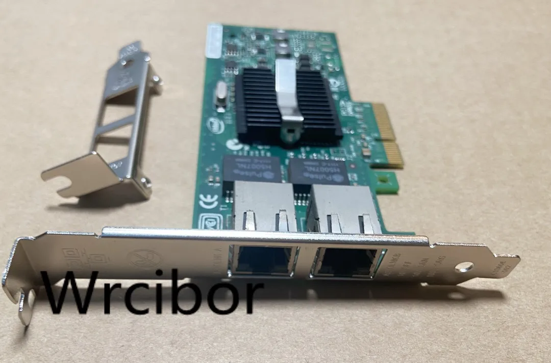 Placa de Rede Gigabit Intel Dual Port Usado Pci-e 9402pt 82571 Chip 412651001 412646-001 0x3959 Placa Lan - Imagem 2