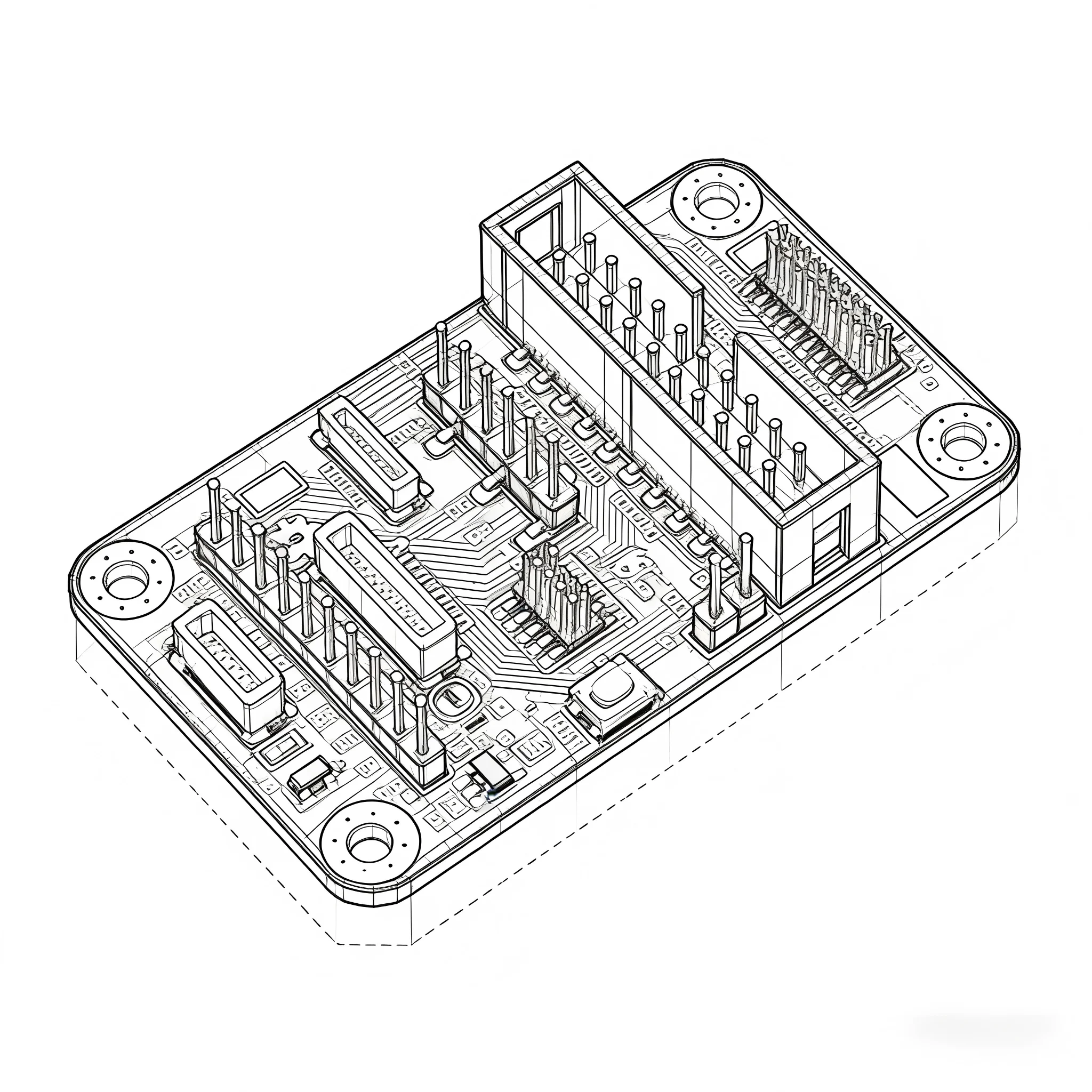 HanNiu Pixhawk Debug Adapter For PX4 Pixhawk 6C JTAG SWD Jlink STLink ...