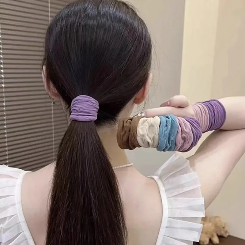 Widened ponytail holder set