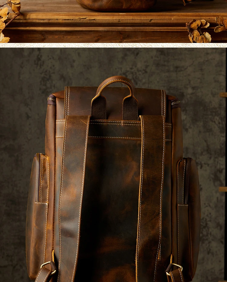 Rustique Roamer Leather Backpack