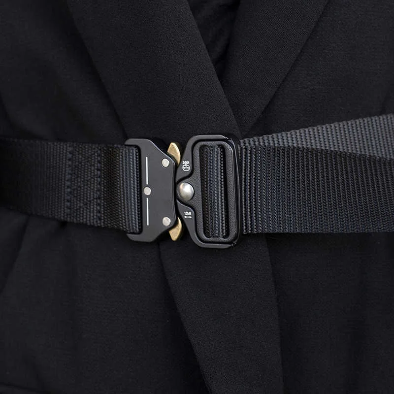 Leather Belt Spring Summer Ribbon Buckle Split Joint Women