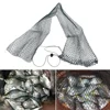 High Quality  nylon foldable fishing net fish pot trap fishing net creel simple fish guard flat bottom beam mouth length 1 meter 5