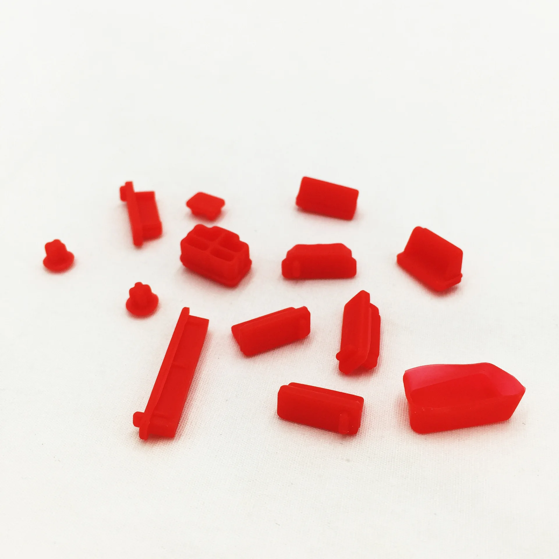 16-Piece Universal Silicone Laptop Dustproof Port Plugs Set