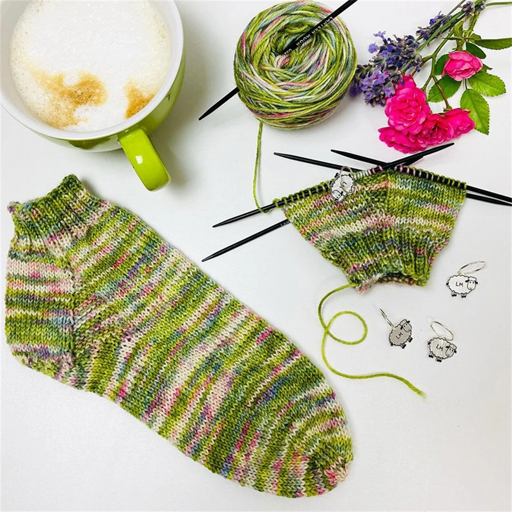 1piece 100g Symfonie Terra Extrafine Merino Blend Kniting Crochet Hand-dyed Yarn, Comfort & Breathable for Socks, Shawl, Scarf 2