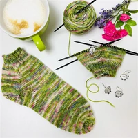 1piece 100g Symfonie Terra Extrafine Merino Blend Kniting Crochet Hand-dyed Yarn, Comfort & Breathable for Socks, Shawl, Scarf 2
