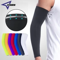 1 PC Cooling Sports Arm Sleeve Compression Basketball Cycling Arm Warmer Running UV Protection Unisex Volleyball Sunscreen Bands 1