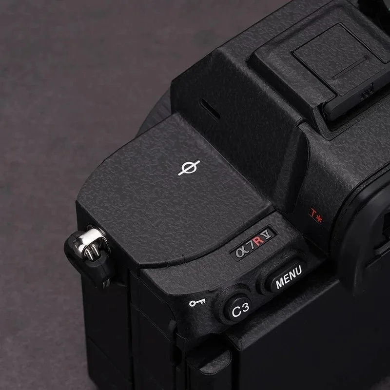 Cobertura Completa Câmera Body Carbon Fiber Film Decalque de Pele para Sony A7m5 A7r5 A7m4 A7r4 A7r3 Câmera 3m - Image 2