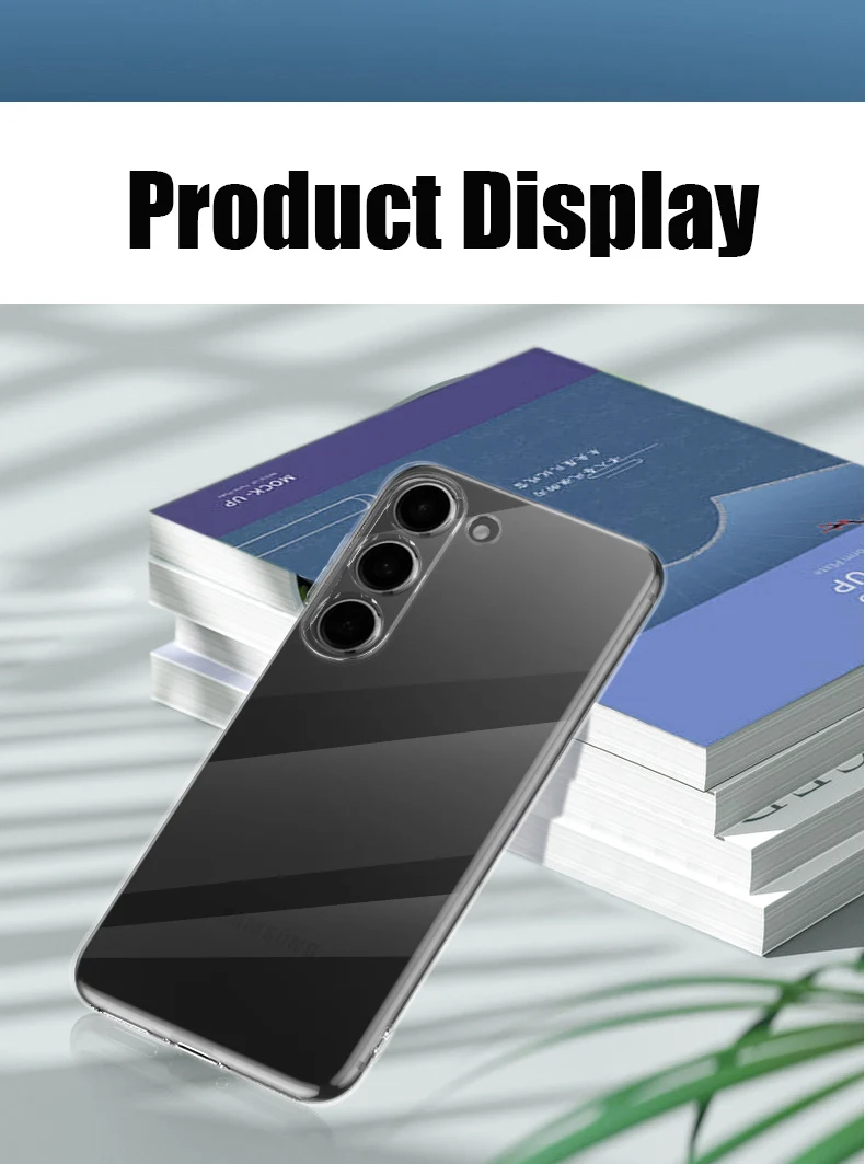 Transparente Handyhülle für Samsung Galaxy A17 A07 A16 A26 A36 A06 A05S A15 A25 A35 A55 A56 A54 A34 5G Durchsichtige Silikon-Softcase – Detail 10