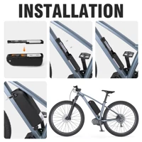 [Stock UE] Batterie Hailong HL grande capacité pour vélo électrique, 48V 52V 30AH 25AH 16Ah /20Ah/13AH, cellules 18650 21700, type tube diagonal et porte-bagages arrière, BMS intelligent 30A 40A pour vélos électriques à moteur central, à moyeu et à moteur arrière de 250W 350W 500W 750W 1000W 1500W 1600W 2000W 5