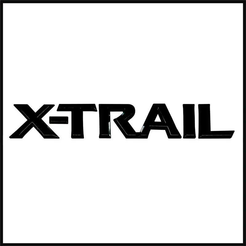 자동차 스타일링 3D ABS 자동차 스티커 글자 배지, 트렁크 바디 엠블럼 데칼, X-trail X Trail 자동차 액세서리
