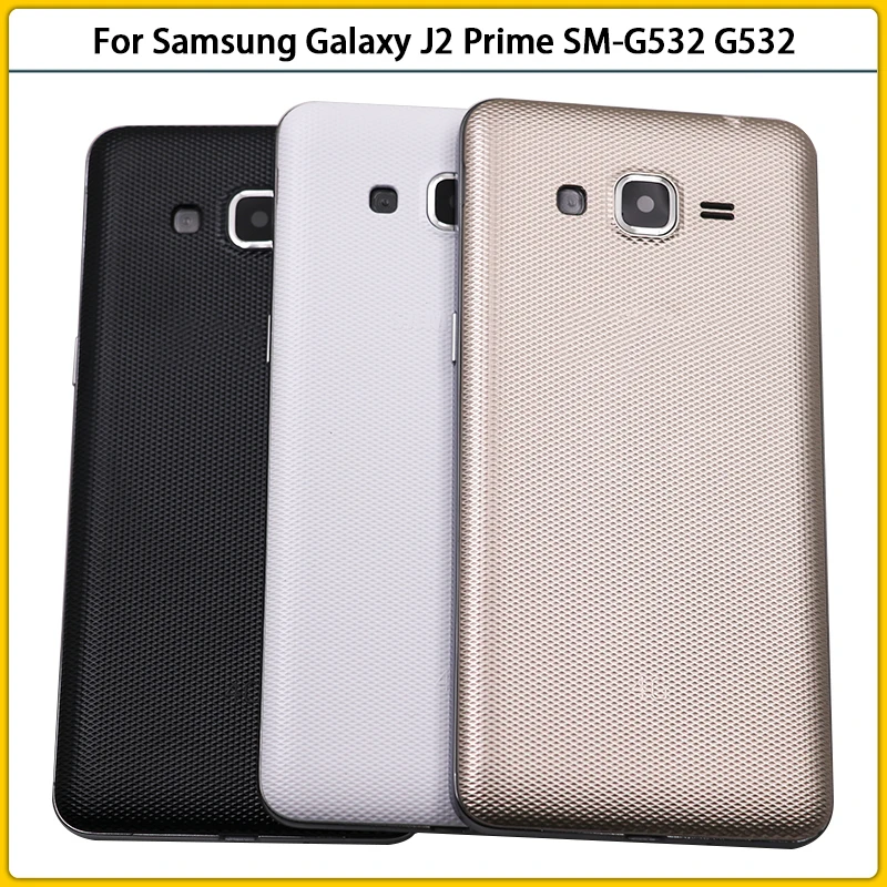 

New For Galaxy J2 Prime G532 G532H G532F G532DS Middle Frame Bezel Battery Back Cover Rear Door Housing Case Replace