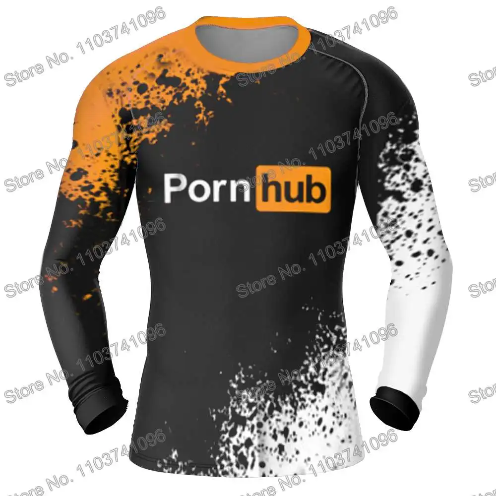 Hub Diving T-Shirt Tight Long Sleeve Rash Guard BJJ MMA Swimwear Men Surf Clothing Beach Floatsuit Women GYM Tops Sportswear