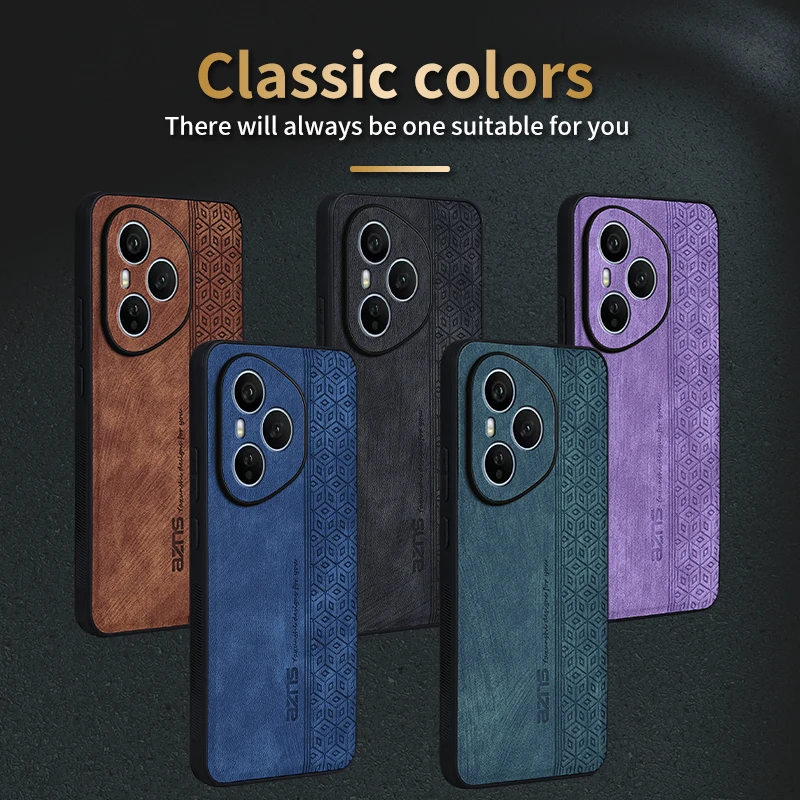 Luxury PU Leather Shockproof Soft Back Phone Case