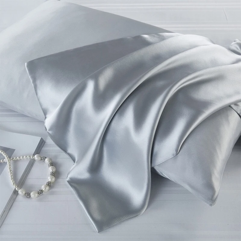 100% Natural Mulberry Silk Pillowcase Silk Protect Hair Skin Pillowcase Bedding Pillowcase Cover