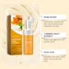 Turmeric Cleansing Foam Kojic Acid Cleanser Reduce Ac-ne Oil Control Blackhead Remover Brightening Moisturizing Face Wash Mousse 4