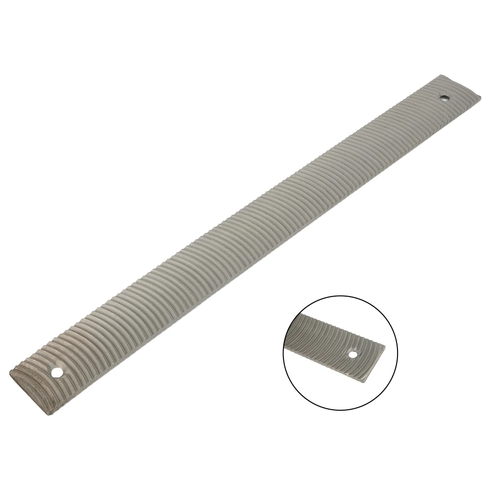 Feile Zähne Feile Heimwerkzeuge Karosserie gebogen Silber Stahl 1 PC 14 Zoll Feilenhalter Polierer Feilen für Sand flach Schön – Detail 18