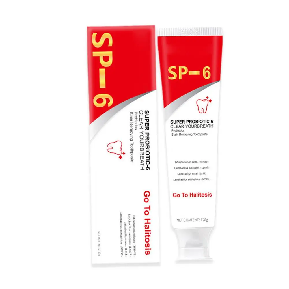 Probiotic Brightening Toothpaste for Refreshing Breath and Teeth Whitening - 120g