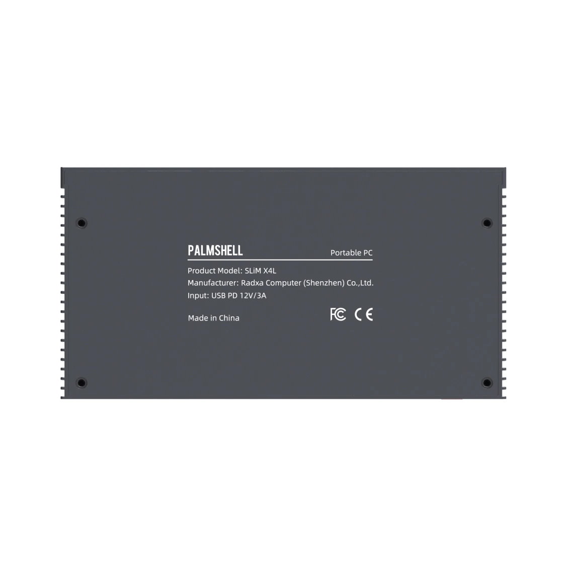 AvaCoreRadxa Palmshell Slim X4l, N100, 듀얼 4k 출력, 2.5gbps 이더넷, Nvme Ssd, Wi-Fi 6e, 기능이 풍부하고 세련된 포켓 PC