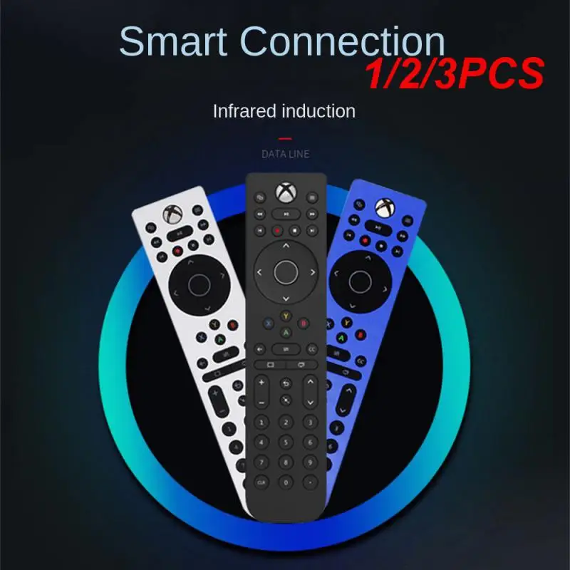 1/2/3Pcs Media Remote Control Console Controller Di Intrattenimento Multimediale Pulsante Retroilluminato Per Host Serie X/S