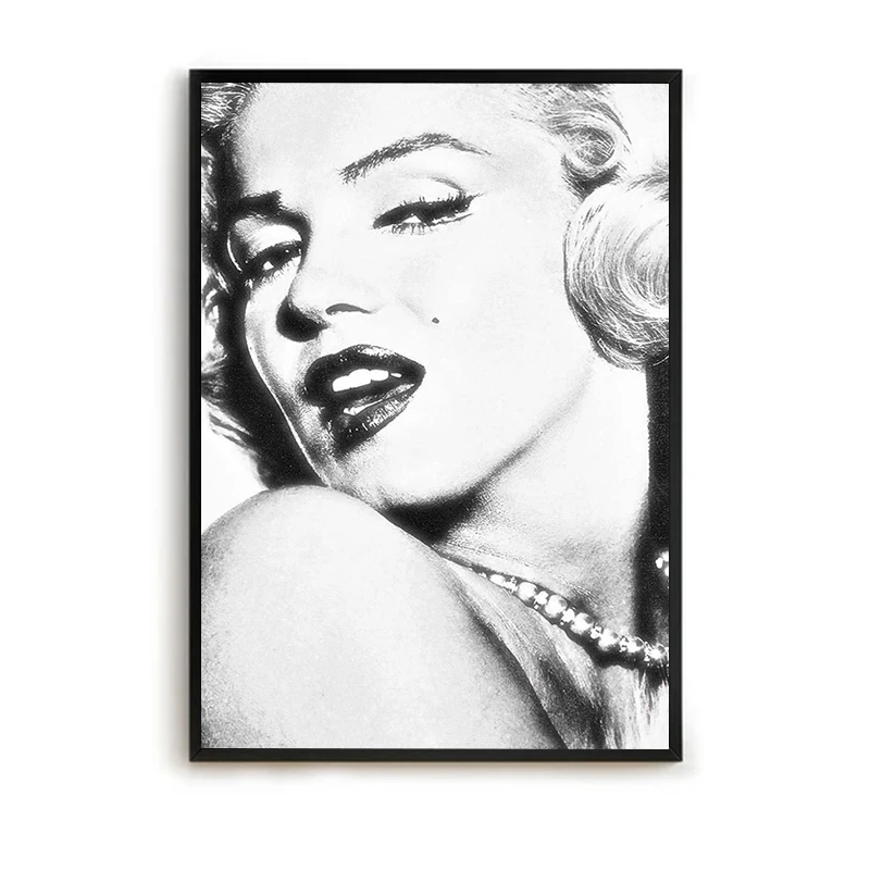 

Marilyn Monroe Poster Movie Star Paintings on the Wall Decor Sexy Aesthetic Room Decoration Decorative Prints Wall Painting Home